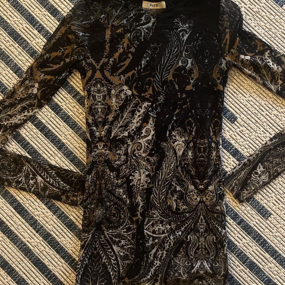 Fuzzi by Gaultier Vintage Mesh Top